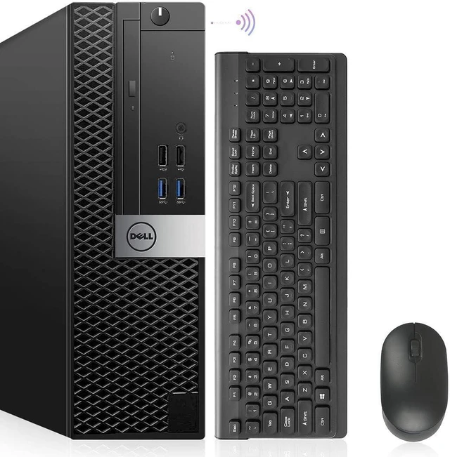 Main image of Dell OptiPlex 7040 Small Form Factor Desktop Computer, Core i7-6700 up to 4.0GHz, 32GB DDR4, 1TB Solid State Drive, Windows 11 Pro