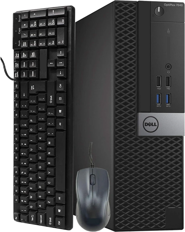 Main image of Dell OptiPlex 7040 Small Form Factor Desktop Computer, Core i5-6500 up to 3.6GHz, 16GB DDR4, 256GB Solid State Drive, Windows 11 Pro