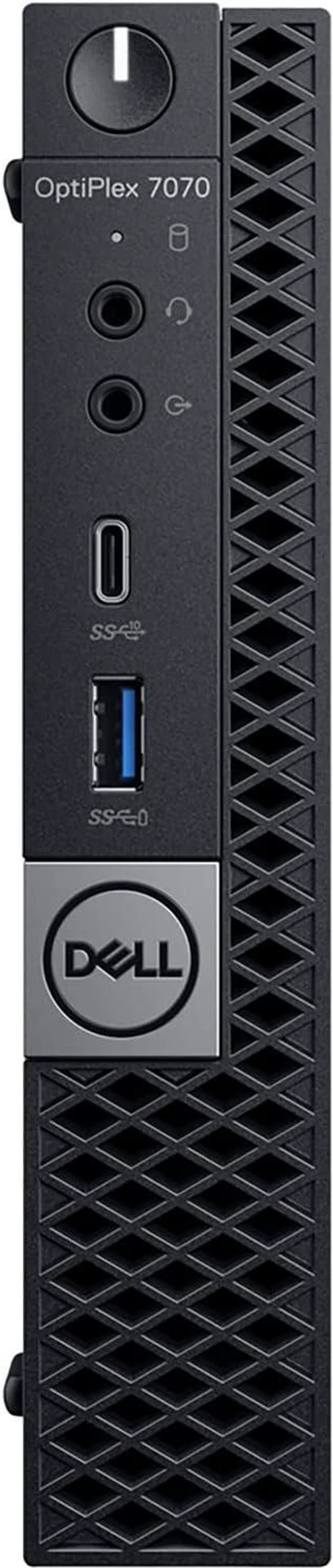 Main image of Dell OptiPlex 7070 Mini Form Factor Desktop Computer, Core i7-9700T up to 4.3GHz, 32GB DDR4, 1TB Solid State Drive, Windows 11 Pro