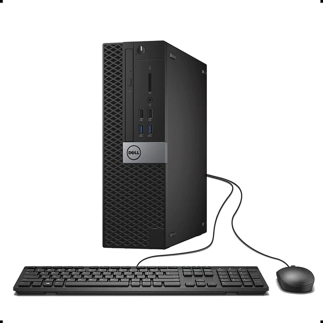 Main image of Dell OptiPlex 3040 Small Form Factor Desktop Computer, Core i3-6100 up to 3.7GHz, 8GB RAM, 256GB Solid State Drive, Windows 11 Pro