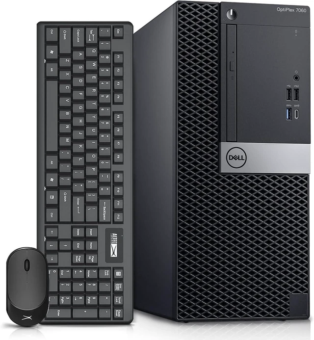 Main image of Dell OptiPlex 7060 Tower Computers Desktop Computer Windows 11,i7-8700 3.2GHz,32GB DDR4 Ram 512GB SSD M.2 NVMe SSD,Intel AX210 Built WiFi 6e Bluetooth 5.3, Refurbished Desktop,HDMI,DVD-RW