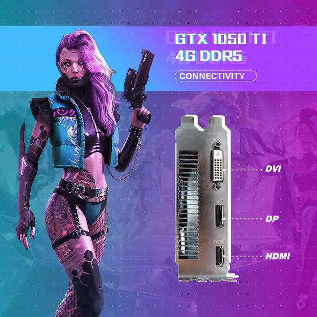 Alt view image 7 of 7 - Dell Gaming PC Desktop computer -  Intel Quad I7 up to 3.8GHz, GeForce GTX 1050 Ti 4G, 512G SSD, 16GB Memory, RGB Keyboard & Mouse, DVD, WiFi & Bluetooth, W10P64 (Grade A)