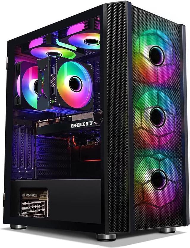 STGAubron Gaming Desktop PC,Intel Core i7-10700KF up to 5.1G