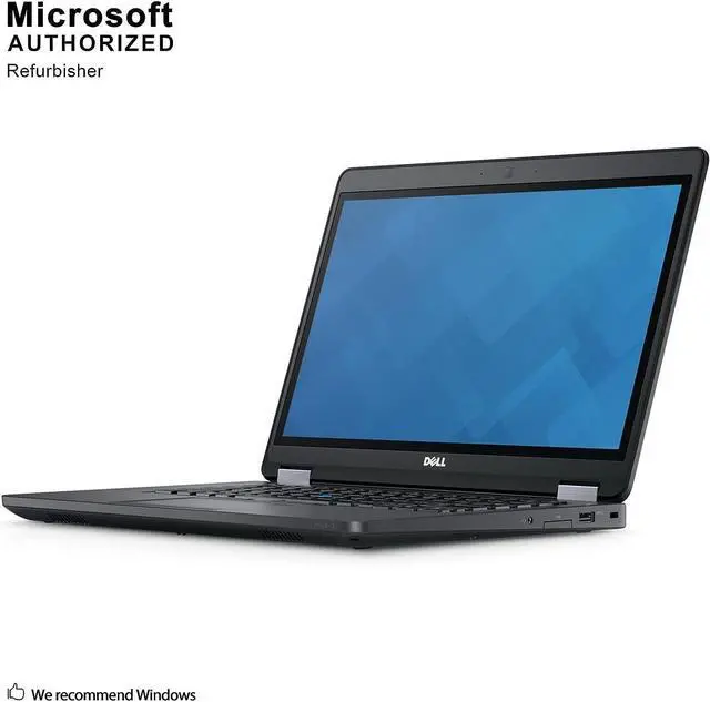 Alt view image 2 of 6 - Dell Fast Latitude E5470 Business Laptop, 14 Inch, Intel Core i7-6600U 2.6 GHz, 16GB RAM, 512GB SSD, Windows 10 Pro (Renewed)