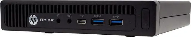 Alt view image 3 of 7 - HP EliteDesk 800 G2 Desktop Mini PC, Intel Core i5 6500T 2.5Ghz, 16GB DDR4 RAM, 500GB Hard Drive, USB Type C, Windows 10 Pro (Renewed)