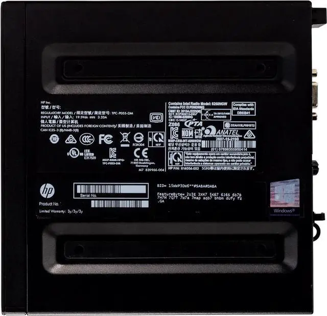Alt view image 7 of 7 - HP EliteDesk 800 G2 Desktop Mini PC, Intel Core i5 6500T 2.5Ghz, 16GB DDR4 RAM, 500GB Hard Drive, USB Type C, Windows 10 Pro (Renewed)