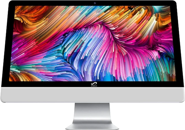 Full Computer STGSivir All-in-One Desktop Computer, 23-inch FHD Display, Core i5 2 ...