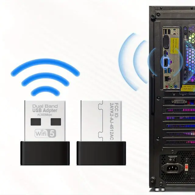 Alt view image 6 of 6 - STGAubron Prebuilt Gaming PC Desktop, AMD Radeon RX 550 4G GDDR5, Intel Core I5 3.3Ghz up to 3.7Ghz, 16G Ram, 512G SSD, WiFi, BT 5.0, RGB Fan x 3, RGB Mouse Pad, Windows 10 Home