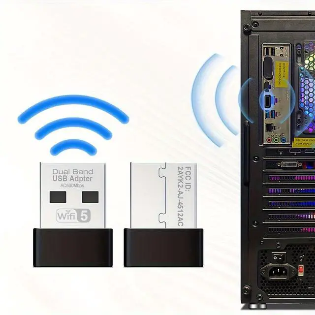 Alt view image 6 of 6 - STGAubron Gaming Desktop PC, Intel Core i7 3.4G up to 3.9G, 32G RAM, 1T SSD, Radeon RX 590 8G GDDR5, 600M WiFi, BT 5.0, RGB Fan x 6, RGB Keyboard & Mouse & Mouse Pad, W10H64