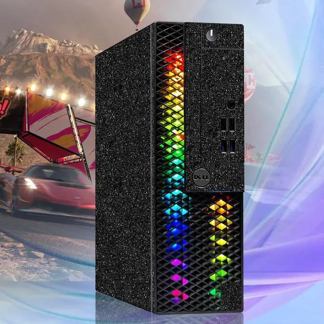 Alt view image 3 of 5 - Dell RGB Gaming Desktop Computer, Intel Quad Core I5-6500 up to 3.6GHz, GeForce GTX 750 Ti 4G GDDR5, 16GB Memory, 512G SSD, RGB Keyboard & Mouse, 600M WiFi & Bluetooth 5.0, Windows 11 Pro