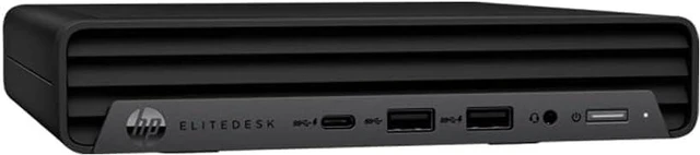 Main image of HP EliteDesk 800G6 Mini Form Factor Desktop Computer, Core i5-10500T up to 3.8GHz, 16GB DDR4, 256GB Solid State Drive