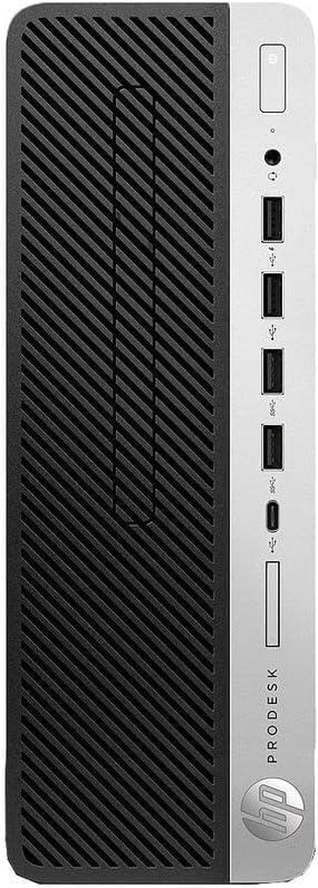 Main image of HP ProDesk 600G4 Small Form Factor Desktop Computer, Core i5-8500T up to 3.5GHz, 8GB DDR4, 256GB Solid State Drive, Windows 11 Pro