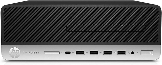 Alt view image 4 of 4 - HP ProDesk 600G4 Small Form Factor Desktop Computer, Core i5-8500T up to 3.5GHz, 8GB DDR4, 256GB Solid State Drive, Windows 11 Pro