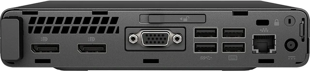 Alt view image 6 of 7 - HP EliteDesk 800G3 Mini Form Factor Desktop Computer, Core i7-6700 up to 4.0GHz, 32GB DDR4, 1TB Solid State Drive, Windows 11 Pro