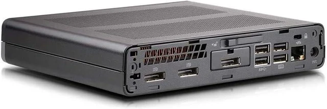Alt view image 5 of 7 - HP EliteDesk 800G3 Mini Form Factor Desktop Computer, Core i7-6700 up to 4.0GHz, 32GB DDR4, 1TB Solid State Drive, Windows 11 Pro