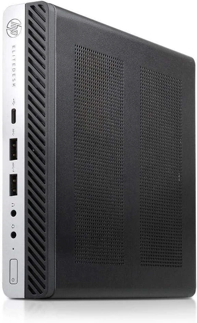 Alt view image 3 of 7 - HP EliteDesk 800G3 Mini Form Factor Desktop Computer, Core i7-6700 up to 4.0GHz, 32GB DDR4, 1TB Solid State Drive, Windows 11 Pro