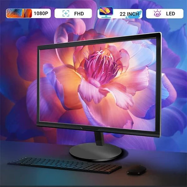 Alt view image 7 of 7 - Dell Gaming OptiPlex Desktop RGB Computer PC, Core I5 up to 3.6GHz, 16GB RAM, 512GB SSD, 22 Inch HDMI Monitor, RGB Keyboard Mouse, WiFi, Windows 11 Pro