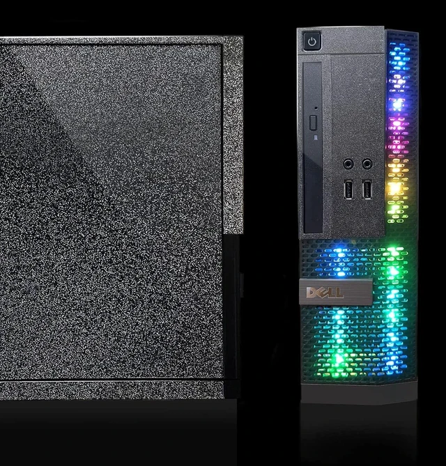 Alt view image 2 of 7 - Dell Gaming OptiPlex Desktop RGB Computer PC, Core I5 up to 3.6GHz, 16GB RAM, 512GB SSD, 22 Inch HDMI Monitor, RGB Keyboard Mouse, WiFi, Windows 11 Pro