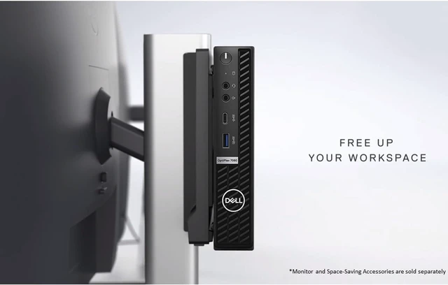 Alt view image 3 of 6 - Dell OptiPlex 7080 Mini Form Factor Desktop Computer, Core i5-10500T up to 3.8GHz, 32GB DDR4, 1TB Solid State Drive, Windows 11 Pro