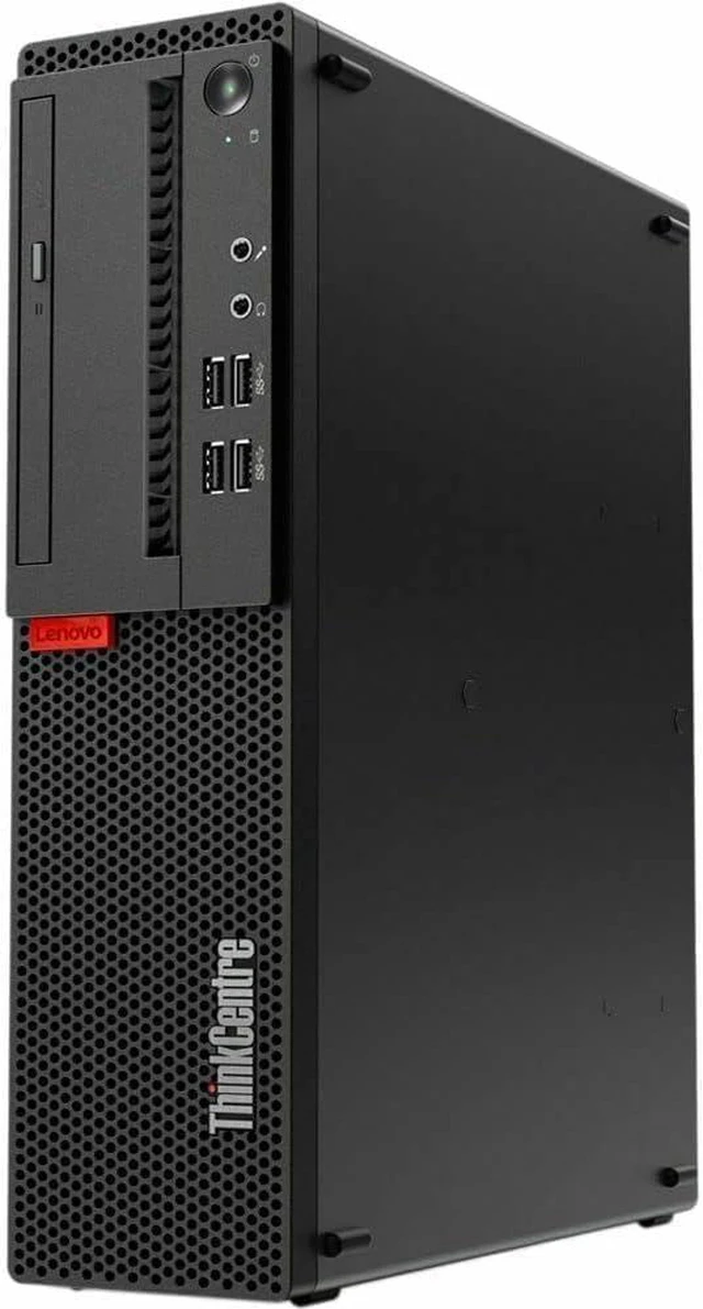 Alt view image 3 of 7 - Lenovo ThinkCentre M710E Small Form Factor Desktop Computer, Core i3-6100 up to 3.7GHz, 8GB DDR4, 256GB Solid State Drive, Windows 11 Pro