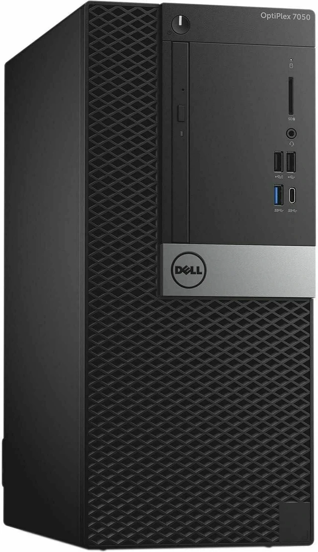 Alt view image 2 of 7 - Dell OptiPlex 7050 Tower Desktop Computer, Core i7-7700 up to 4.2GHz, 32GB DDR4, 1TB Solid State Drive + 2TB Hard Drive, Windows 11 Pro