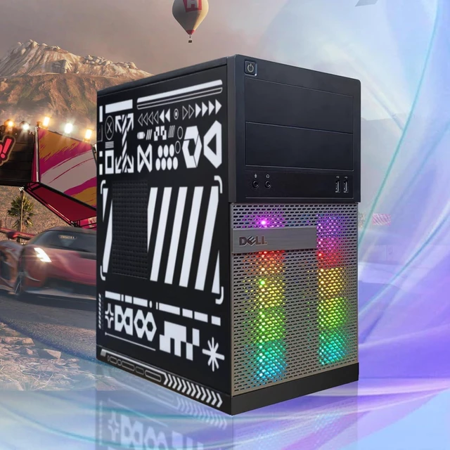 Alt view image 2 of 5 - Dell Gaming OptiPlex Desktop RGB Computer PC, Intel Core I7, GeForce GTX 1660 Super 6GB GDDR6, 16GB RAM, 256GB SSD, WiFi, Windows 11 Pro