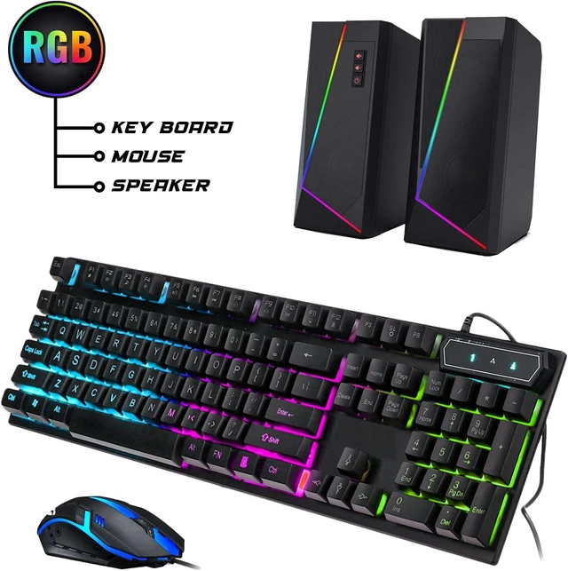 Alt view image 3 of 6 - Dell Gaming OptiPlex Desktop RGB Computer PC, Core I5 up to 3.6GHz, 16GB RAM, 2TB HDD, 22 Inch HDMI Monitor, RGB Keyboard Mouse, WiFi, Windows 11 Pro