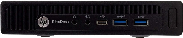 Alt view image 2 of 4 - HP EliteDesk 800G2 Mini Form Factor Desktop Computer, Core i5-6500T up to 3.1GHz, 8GB DDR4, 240GB Solid State Drive, Windows 10 Pro