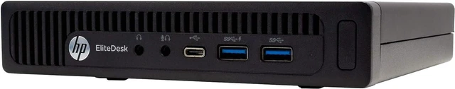 Alt view image 4 of 4 - HP EliteDesk 800G2 Mini Form Factor Desktop Computer, Core i5-6500T up to 3.1GHz, 8GB DDR4, 240GB Solid State Drive, Windows 10 Pro