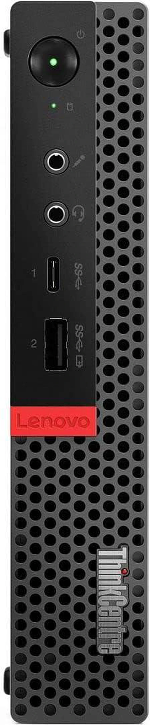 Alt view image 2 of 6 - Lenovo ThinkCentre M920Q Tiny Form Factor Desktop Computer, Core i5-8500T up to 3.5GHz, 16GB DDR4, 256GB Solid State Drive
