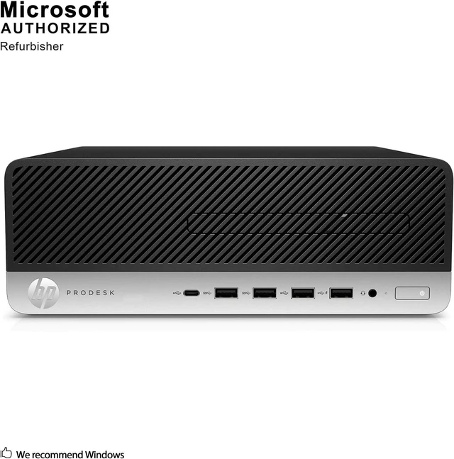 Alt view image 2 of 6 - HP ProDesk 600G3 Small Form Factor Desktop Computer, Core i5-6500 up to 3.6GHz, 16GB DDR4, 512GB Solid State Drive