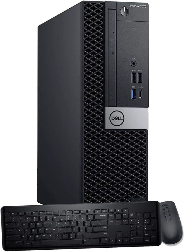 Main image of Dell OptiPlex 7070 Small Form Factor Desktop Computer, Core i7-9700 up to 4.7GHz, 16GB DDR4, 512GB Solid State Drive, Windows 11 Pro