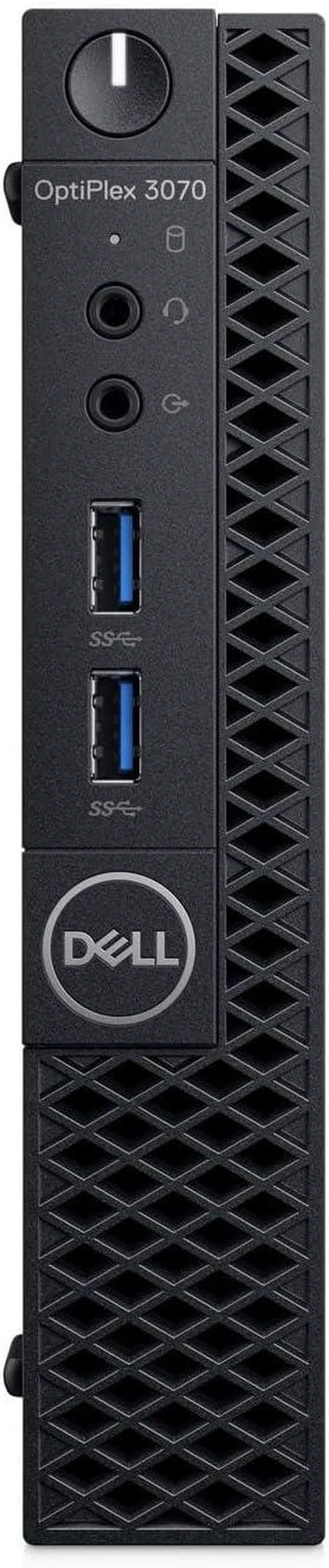 Alt view image 3 of 7 - Dell OptiPlex 3070 Mini Form Factor Desktop Computer, Core i3-9100T up to 3.7GHz, 8GB DDR4, 256GB Solid State Drive