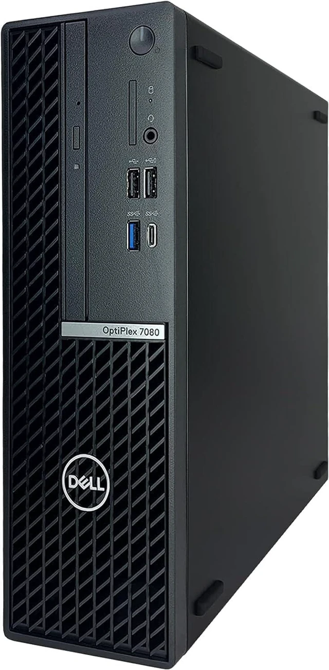 Alt view image 2 of 7 - Dell OptiPlex 7080 Small Form Factor Desktop Computer, Core i7-10700 up to 4.8GHz, 8GB DDR4, 256GB Solid State Drive