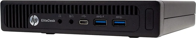 Alt view image 3 of 7 - HP EliteDesk 800G2 Mini Form Factor Desktop Computer, Core i5-6500T up to 3.1GHz, 16GB DDR4, 500GB Hard Drive, Windows 11 Pro