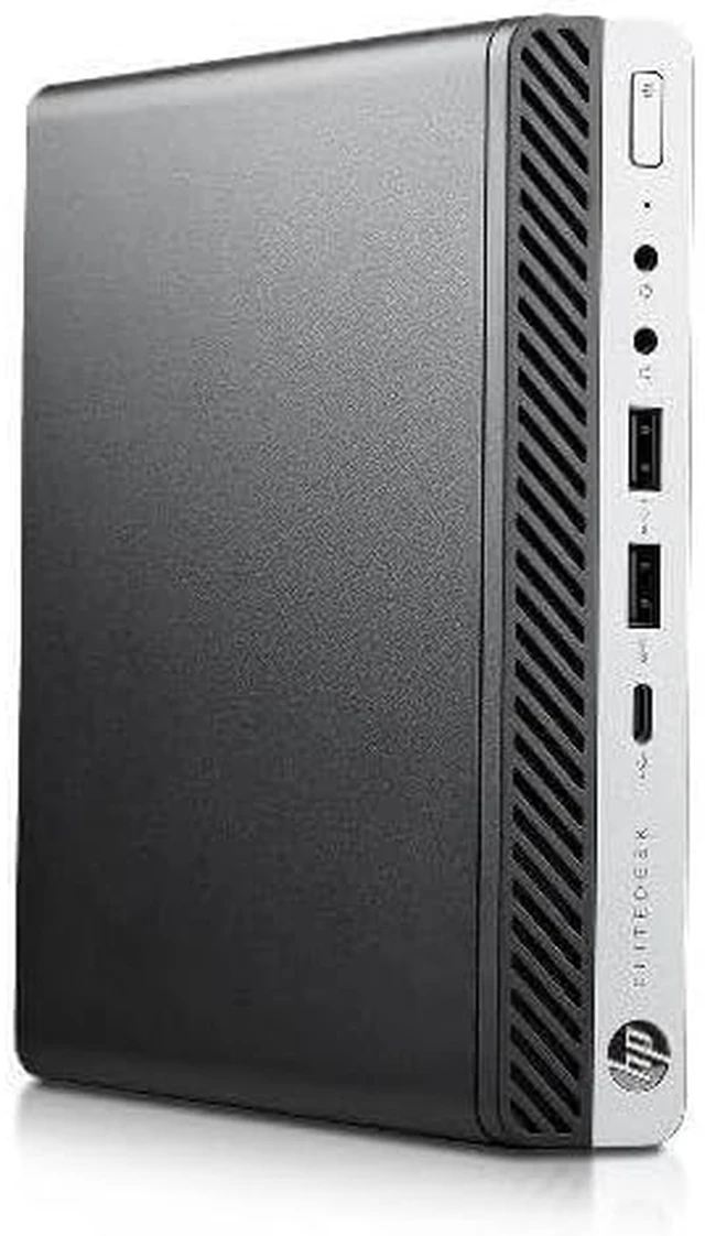 Alt view image 2 of 6 - HP EliteDesk 800G4 Mini Form Factor Desktop Computer, Core i5-8500T up to 3.5GHz, 16GB DDR4, 256GB Solid State Drive