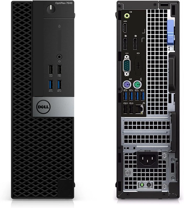 Alt view image 4 of 5 - Dell OptiPlex 7040 Small Form Factor Desktop Computer, Core i5-6500 up to 3.6GHz, 16GB DDR4, 256GB Solid State Drive, Windows 11 Pro