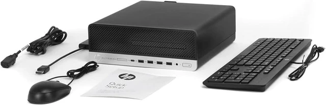Alt view image 6 of 7 - HP EliteDesk 800G4 Small Form Factor Desktop Computer, Core i5-8500 up to 4.1GHz, 8GB DDR4, 256GB Solid State Drive, Windows 11 Pro
