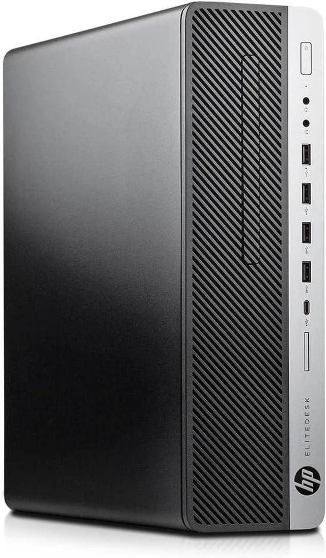 Alt view image 5 of 7 - HP EliteDesk 800G4 Small Form Factor Desktop Computer, Core i5-8500 up to 4.1GHz, 8GB DDR4, 256GB Solid State Drive, Windows 11 Pro