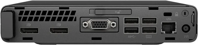Alt view image 7 of 7 - HP EliteDesk 800G3 Mini Form Factor Desktop Computer, Core i5-6500T up to 3.1GHz, 16GB DDR4, 512GB Solid State Drive, Windows 11 Pro