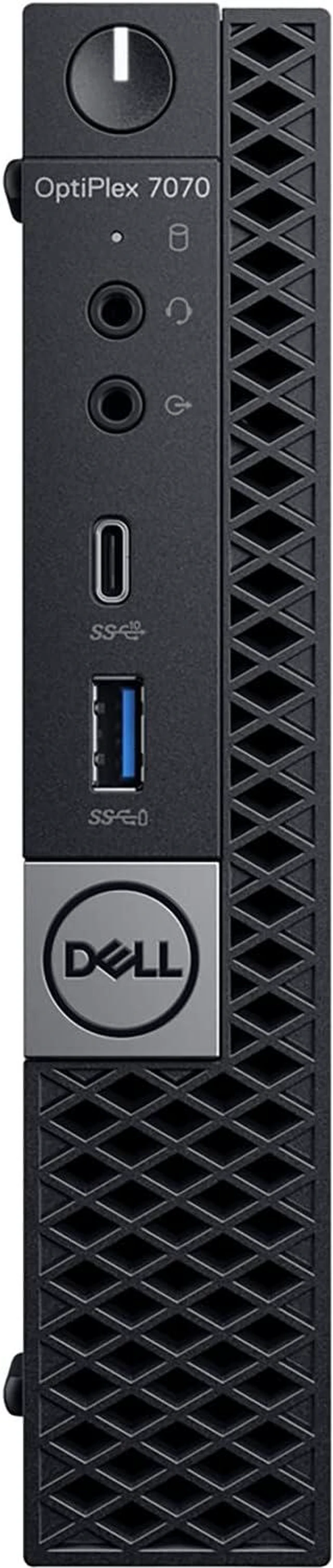Alt view image 3 of 6 - Dell OptiPlex 7070 Mini Form Factor Desktop Computer, Core i7-9700T up to 4.3GHz, 32GB DDR4, 1TB Solid State Drive, Windows 11 Pro