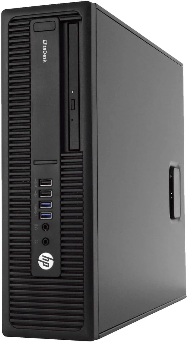 Alt view image 3 of 7 - HP EliteDesk 800G2 Small Form Factor Desktop Computer, Core i7-6700 up to 4.0GHz, 32GB DDR4, 1TB Solid State Drive, Windows 11 Pro
