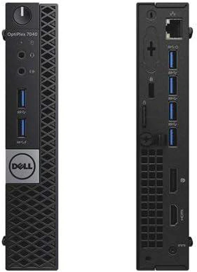 Alt view image 3 of 5 - Dell OptiPlex 7060 Mini Form Factor Desktop Computer, Core i5-8500T up to 3.5GHz, 32GB DDR4, 1TB Solid State Drive, Windows 11 Pro