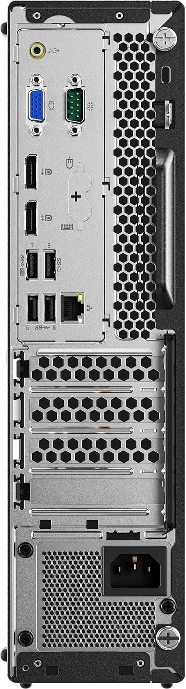 Alt view image 2 of 6 - Lenovo ThinkCentre M920S Small Form Factor Desktop Computer, Core i7-8700 up to 4.6GHz, 32GB DDR4, 512GB Solid State Drive, Windows 11 Pro