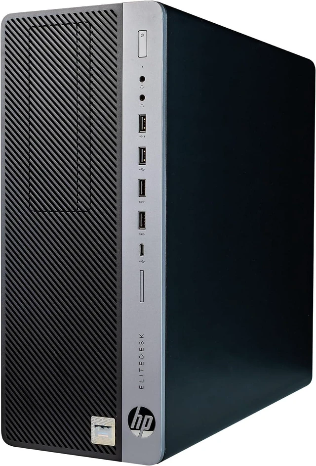 Alt view image 3 of 6 - HP EliteDesk 800G4 Tower Desktop Computer, Core i7-8700 up to 4.6GHz, 32GB DDR4, 1TB Solid State Drive, Windows 11 Pro