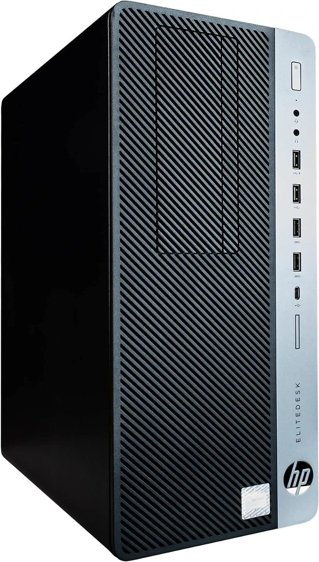 Alt view image 6 of 6 - HP EliteDesk 800G4 Tower Desktop Computer, Core i7-8700 up to 4.6GHz, 32GB DDR4, 1TB Solid State Drive, Windows 11 Pro
