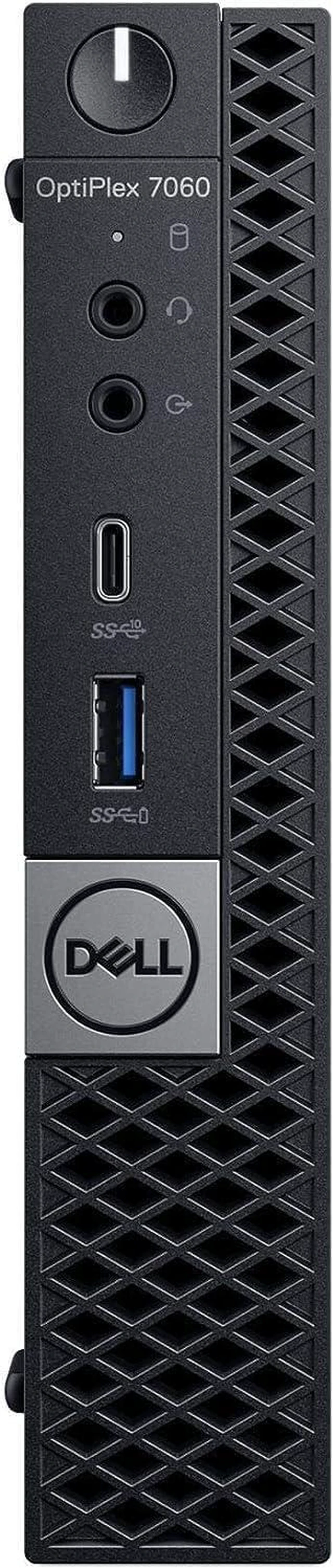 Alt view image 6 of 6 - Dell OptiPlex 7060 Mini Form Factor Desktop Computer, Core i5-8500T up to 3.5GHz, 16GB DDR4, 512GB Solid State Drive