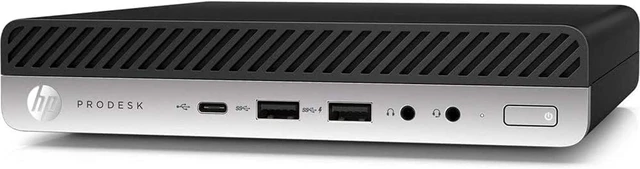 Alt view image 5 of 7 - HP EliteDesk 800G4 Mini Form Factor Desktop Computer, Core i5-8500T up to 3.5GHz, 16GB DDR4, 512GB Solid State Drive, Windows 11 Pro