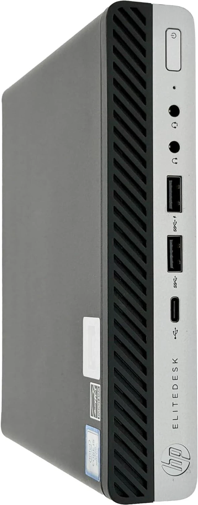 Main image of HP EliteDesk 800G5 Mini Form Factor Desktop Computer, Core i5-9500T up to 3.7GHz, 16GB DDR4, 512GB Solid State Drive, Windows 11 Pro