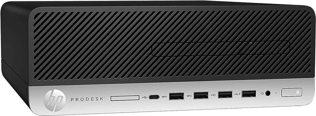 Alt view image 2 of 5 - HP ProDesk 600G5 Small Form Factor Desktop Computer, Core i5-9500 up to 4.4GHz, 16GB DDR4, 512GB Solid State Drive, Windows 11 Pro